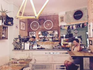 Bike café a Barcellona