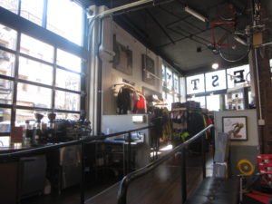 Bike café a New York.