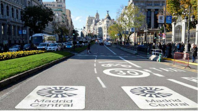 Madrid zona a traffico limitato