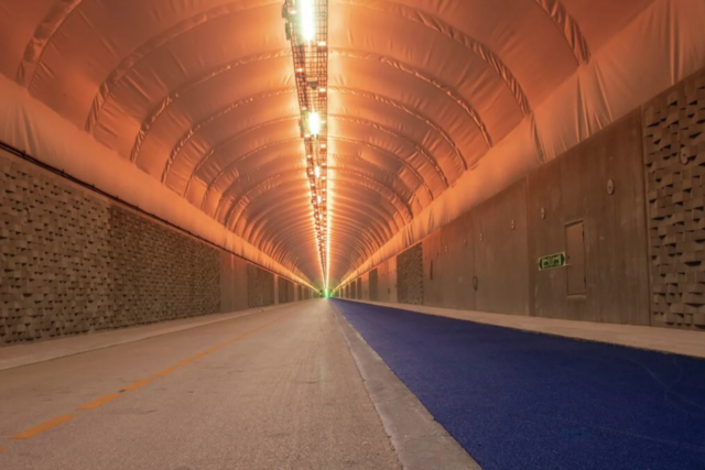 tunnel ciclopedonale